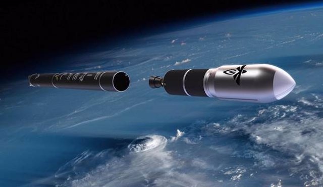 Imagen promocional del cohete Alpha Firefly.