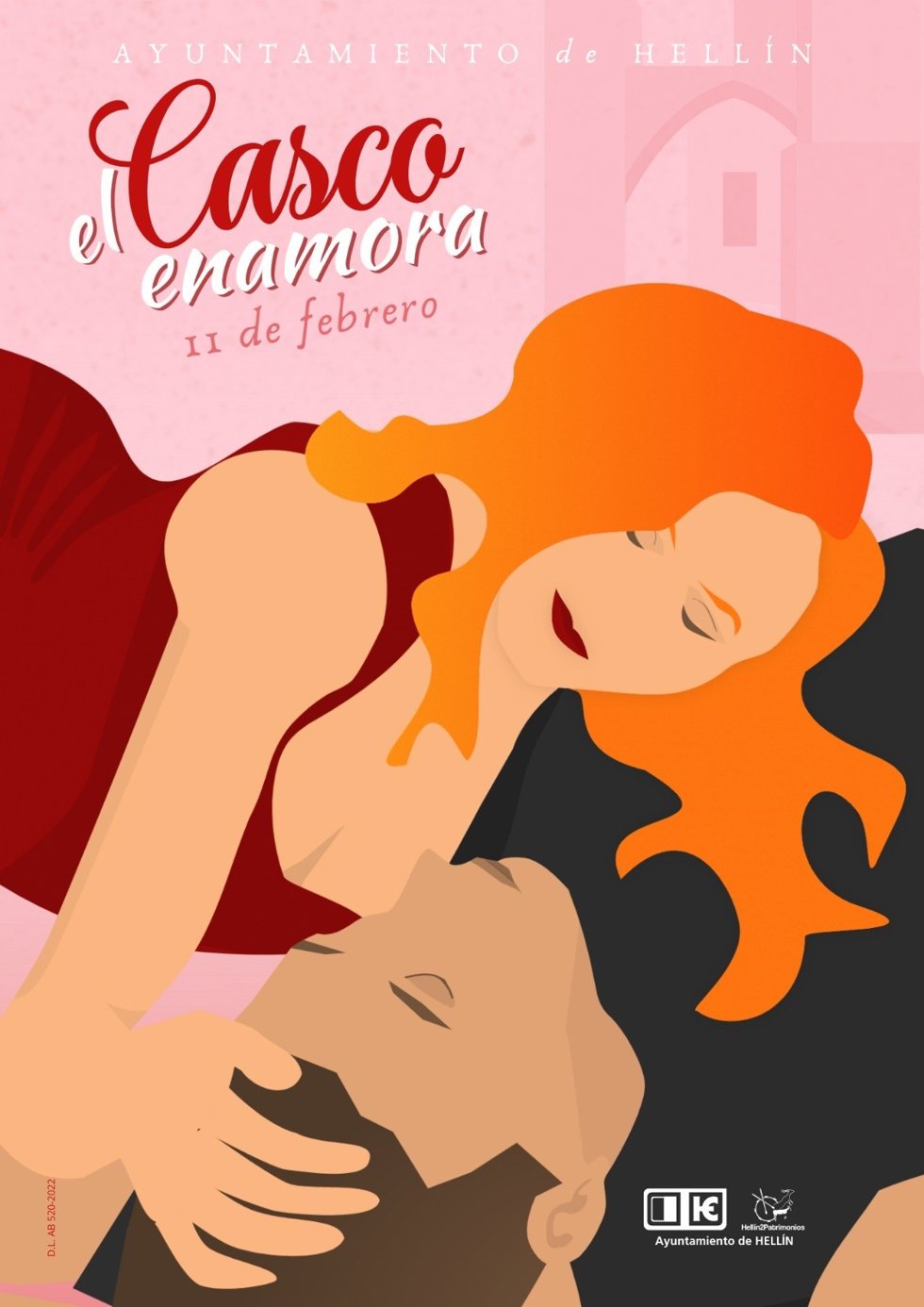 Cartel de la iniciativa 'El casco enamora'.