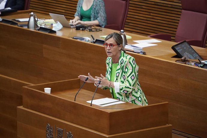 Archivo - La portavoz adjunta del GPP , Elena Bastidas