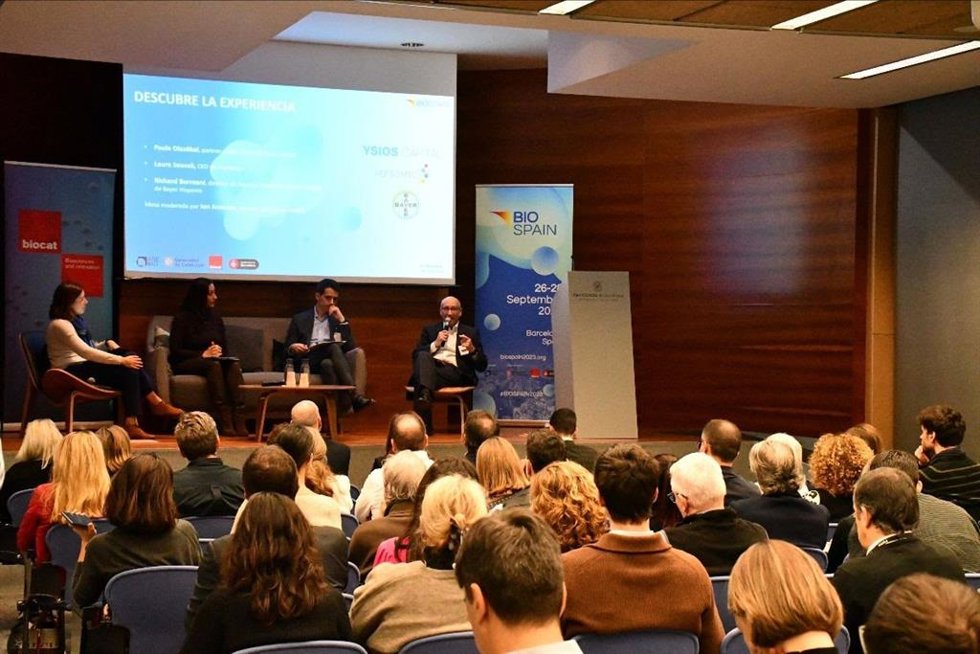 El director general de Biocat, Robert Fabregat, presenta Biospain 2023, que prevé reunir en Barcelona a 1.500 profesionales de 30 países