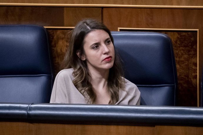 La ministra de Igualdad, Irene Montero.