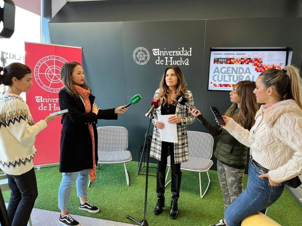Presentación de la programación cultural de la Universidad de Huelva.