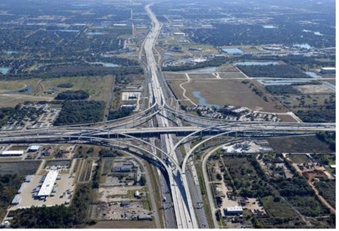 Archivo - Autopista de peaje SH-288, en Houston (Estados Unidos).