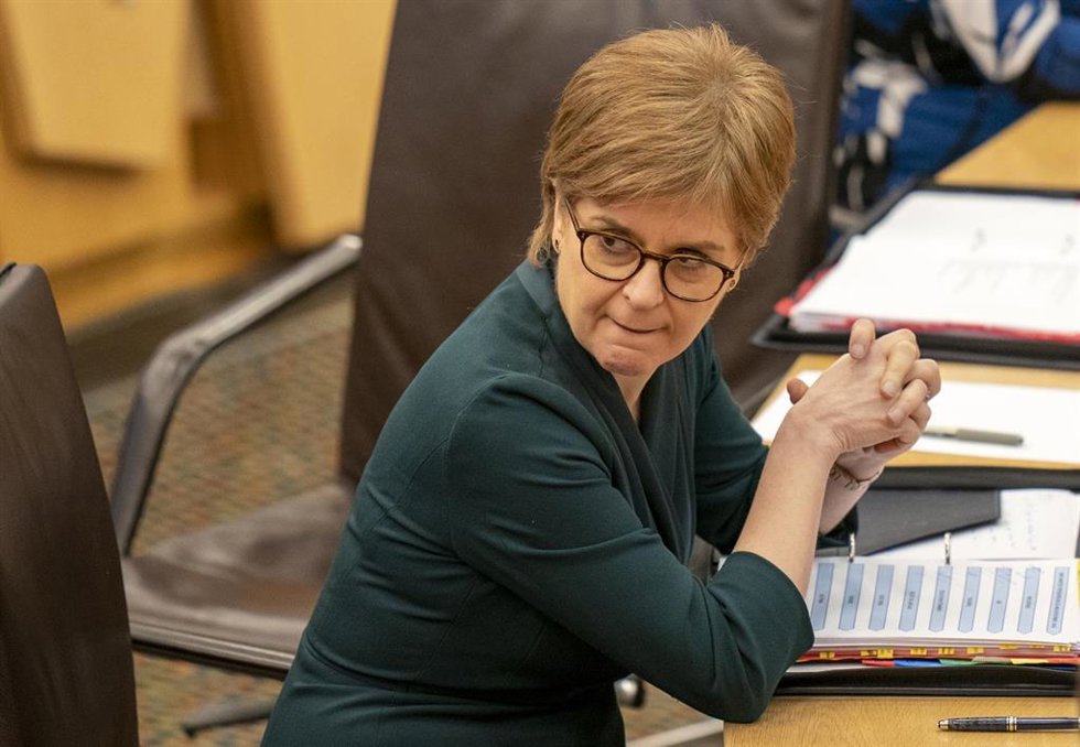 La ministra principal de Escocia, Nicola Sturgeon.