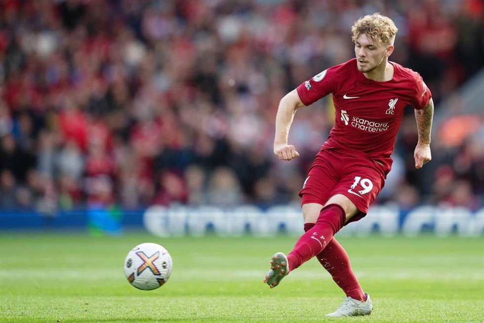 Archivo - El centrocampista del Liverpool Harvey Elliot durante un partido