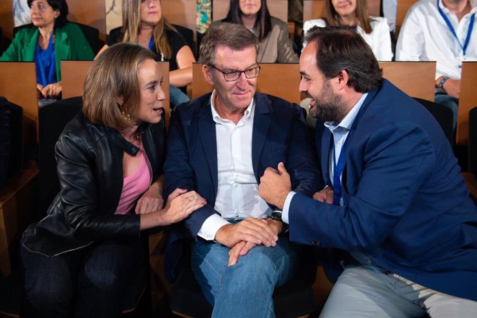 Archivo - Gamarra, Feijóo y Núñez