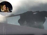 ¿Será una señal? La bruja del balcón de Shakira, dañada por el temporal, ya no mira a la casa de sus suegros