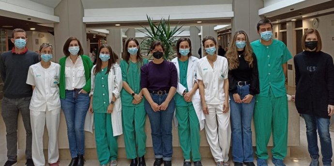 Integrantes del grupo de investigación para crear gemelos digitales del corazón.