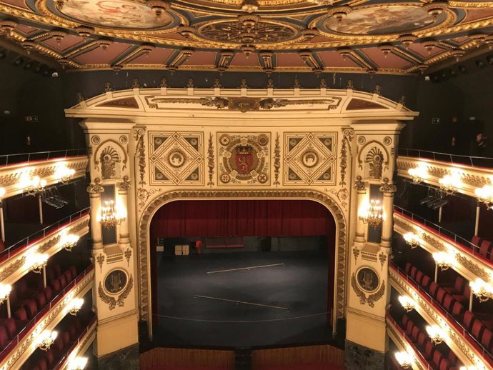 Archivo - Teatro Principal de Zaragoza. 