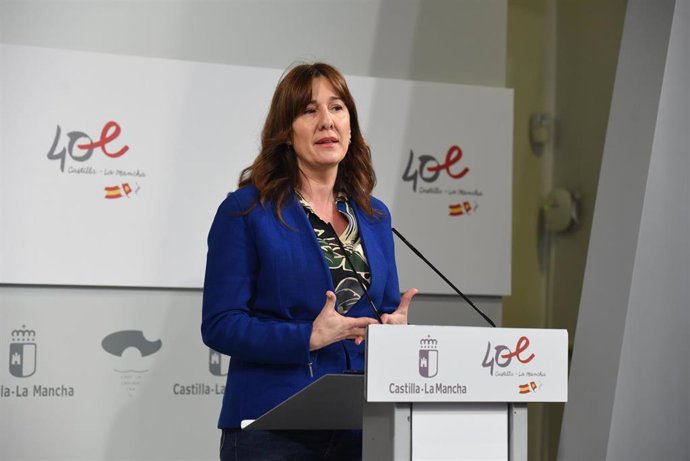 La portavoz del Gobierno de Castilla-La Mancha y consejera de Igualdad, Blanca Fernández