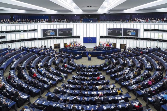 Archivo - Discurso del Estado de la Unión en el Parlamento Europeo