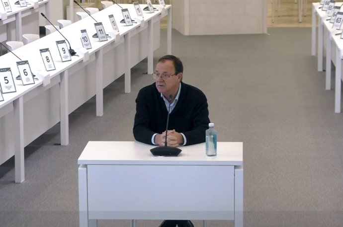 El secretario de la CIAF, Edmundo Parras