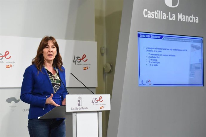 La consejera de Igualdad y portavoz del Gobierno de Castilla-La Mancha, Blanca Fernández