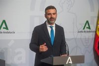 El consejero portavoz ve en los cuatro años de Moreno en la Junta el "principio" de "muy buenas noticias" para Andalucía