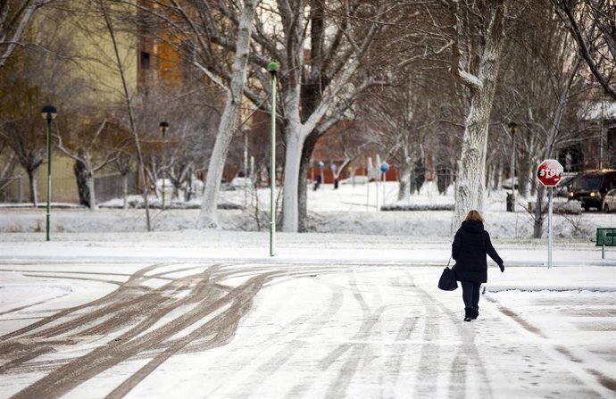 Activada la alerta por nevadas en Castilla y León