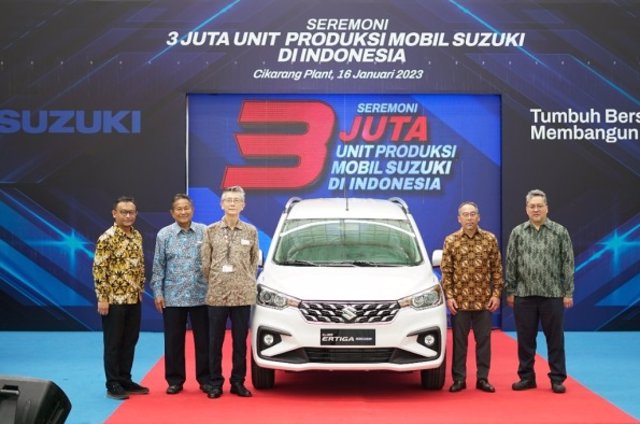 Suzuki alcanza los 3 millones de automóviles producidos en Indonesia