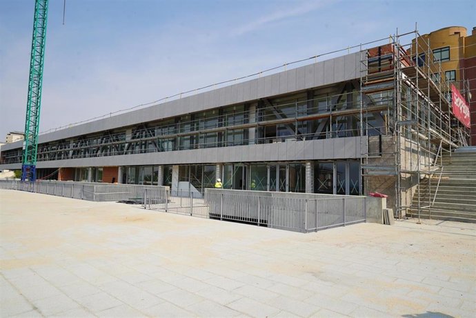 Archivo - Obras en el Centro de Personas Mayores de Parquesol.