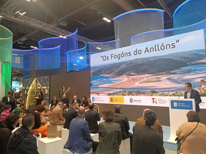 La Diputación de A Coruña presenta 'Os Fogóns do Anllóns' en la Feria Internacional del Turismo (FITUR).