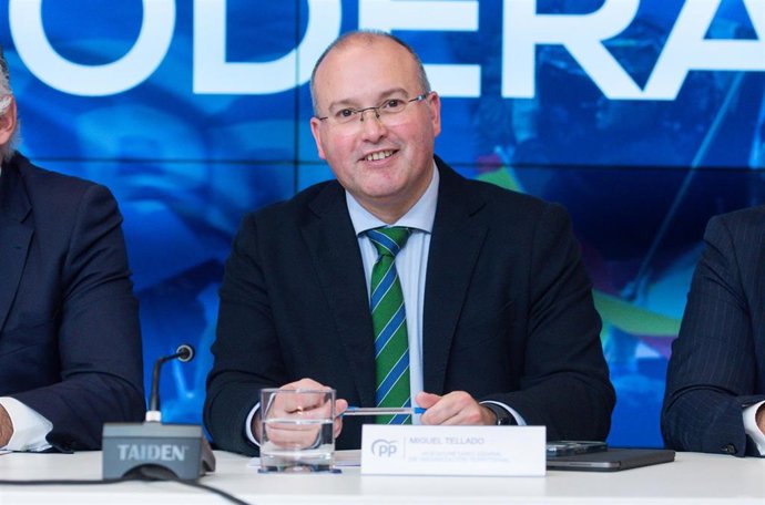 El vicesecretario de Organización del PP, Miguel Tellado, en una imagen de archivo