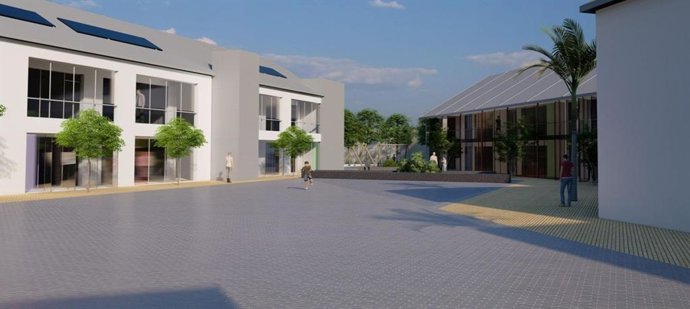 Proyecto Plaza Algaba que impulsa el Ayuntamiento algabeño.