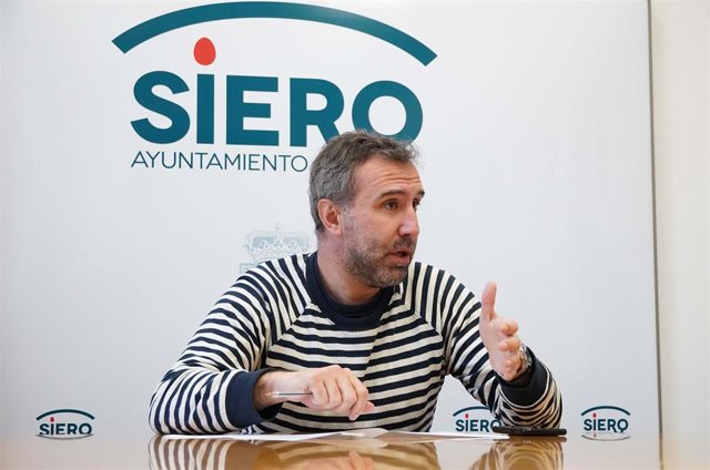 El concejal de Hacienda, Gestión Económica y Presupuestaria, Contratación, Organización y Régimen Interior de Siero, Alberto Pajares