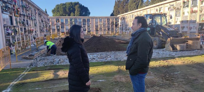 Se inician las obras para aumentar la capacidad del Cementerio de Talavera.
