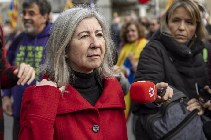 Archivo - La presidenta de la ANC, Dolors Feliu, en una foto de archivo