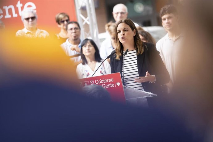 Archivo - La vicealcaldesa de Valencia, Sandra Gómez, en una imagen de archivo