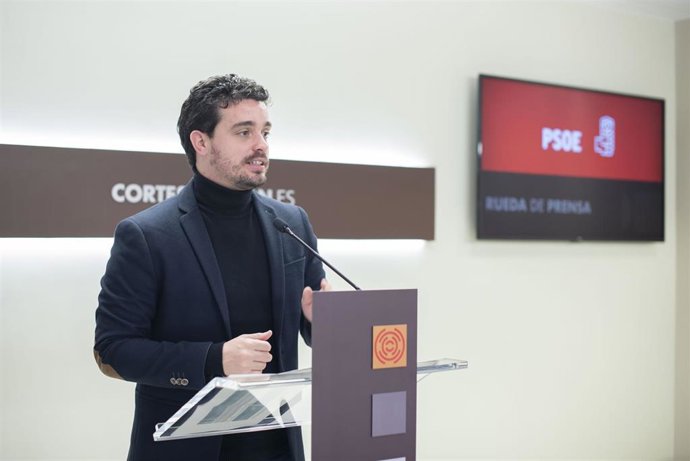 El diputado del PSOE Aragón Darío Villagrasa.