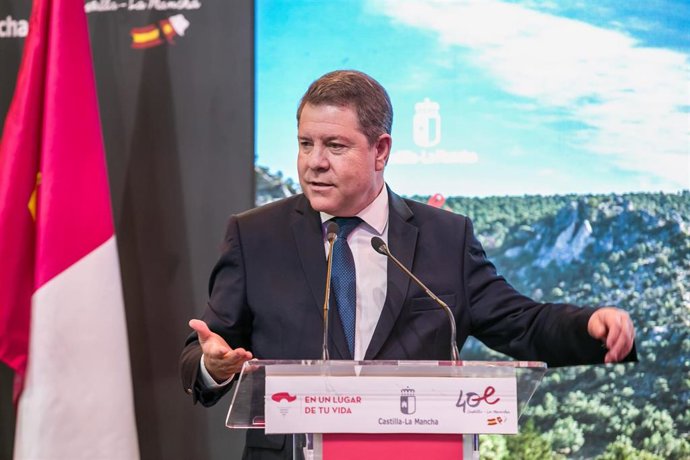 El presidente de Castilla-La Mancha, Emiliano García-Page