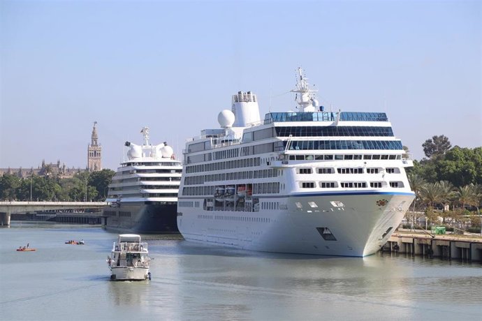 Np Aumentan Las Escalas De Cruceros En El Puerto De Sevilla Y Se Aproximan A Los Datos Prepandemia
