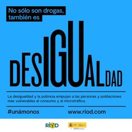 No sólo son drogas, también es desigualdad.