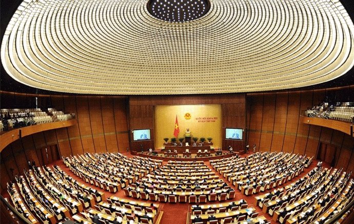 Archivo - Vista general del Parlamento de Vietnam.