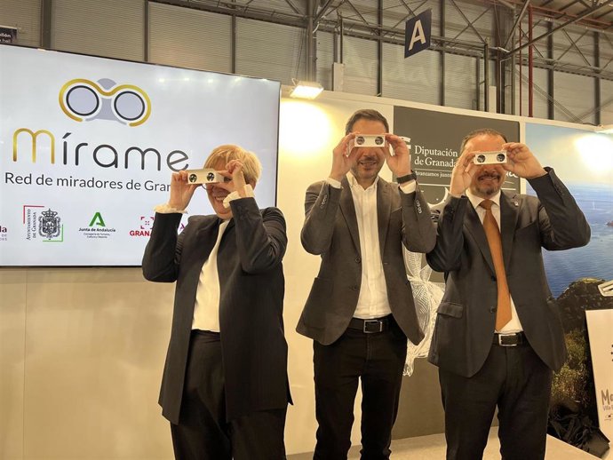 Presentación en Fitur del proyecto 'Mírame: red de miradores de Granada'.