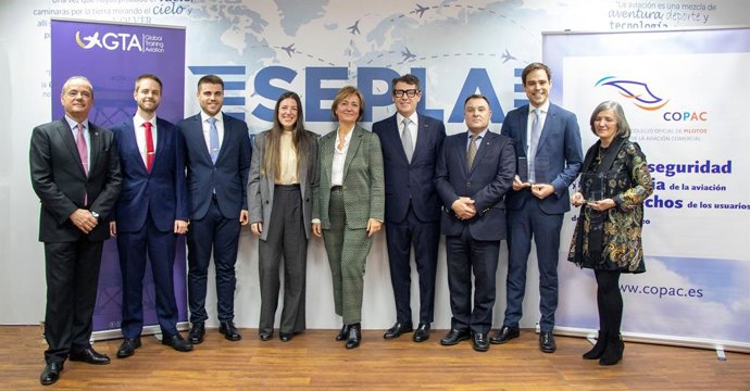 Sepla, COPAC y GTA entregan las Becas Carlos Salas que reconocen el talento de jóvenes pilotos