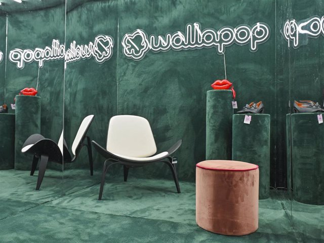 Archivo - Pop un store que Wallapop.