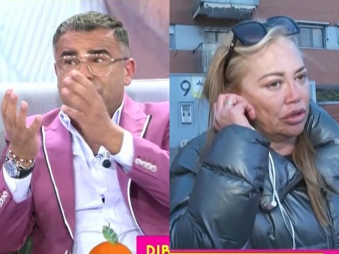 JORGE JAVIER VÁZQUEZ Y BELÉN ESTEBAN EN 'SÁLVAME DIARIO'