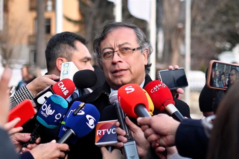 El presidente de Colombia, Gustavo Petro.