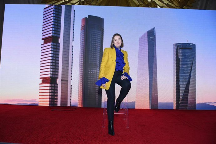 Archivo - La consejera de Cultura, Turismo y Deporte de la Comunidad de Madrid, Marta Rivera de la Cruz, en un evento con turoperadores de Dallas