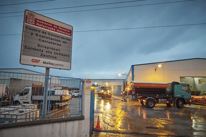 Señalización del Centro de Conservación y Explotación de Carreteras
