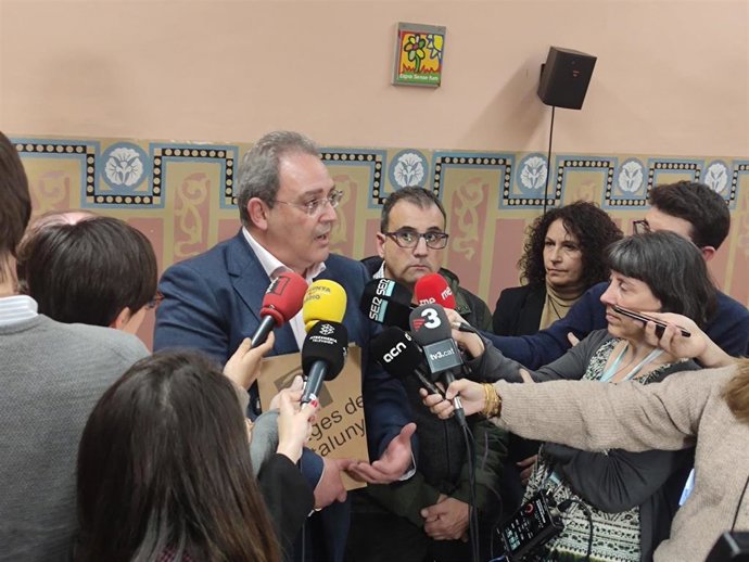 El secretario general de Metges de Catalunya (MC), Xavier Lleonart