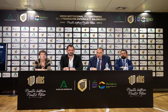 Jorge Garbajosa, presidente de la FEB, anuncia actos del centenario