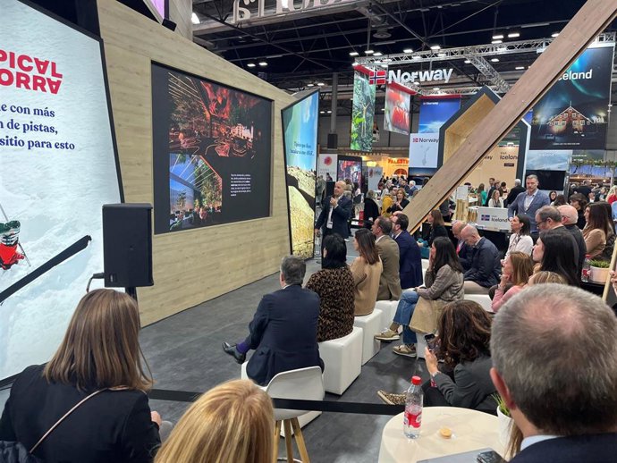 Un momento de la presentación de Unnic en Fitur.