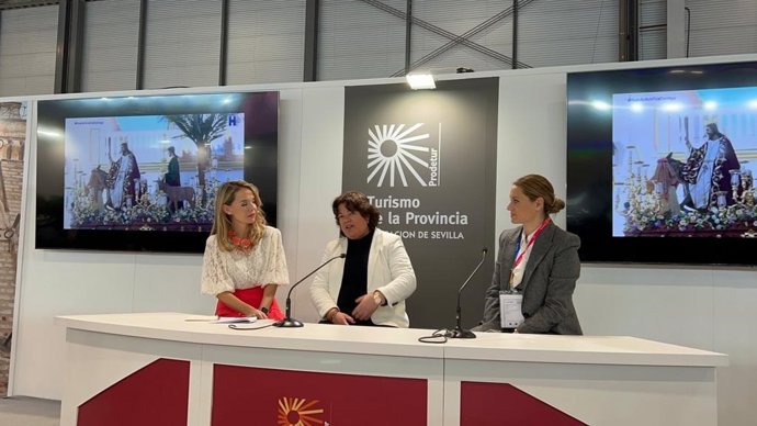 Presentación de Huévar en Fitur