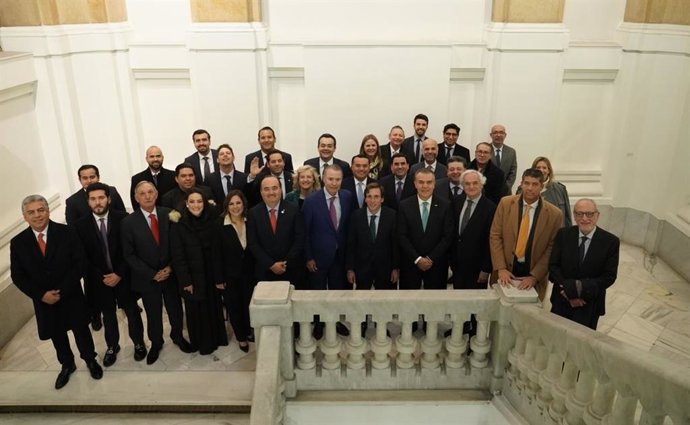 El alcalde de Madrid, José Luis Martínez Almeida, se reune con una delegación de empresarios mexicanos en Madrid