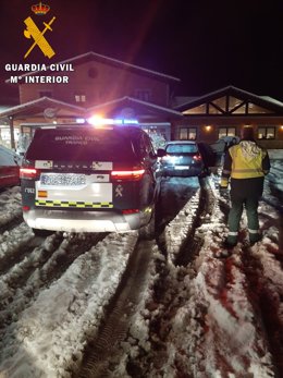 Nota De Prensa Guardia Civil Rescata 13 Turismos Atrapados