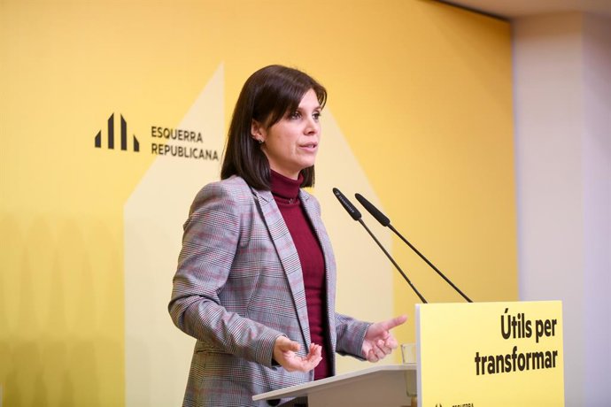 La portaveu d'ERC al Parlament, Marta Vilalta