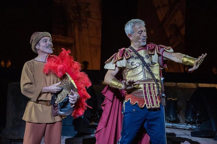 La programación vuelve al Juan Bravo de Segovia con Carlos Sobera convertido en 'Miles Gloriosus', de Plauto .