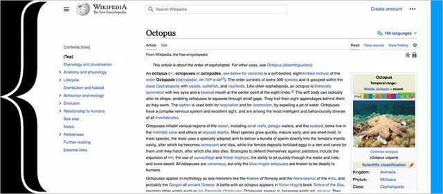 Wikipedia actualiza su interfaz de escritorio.