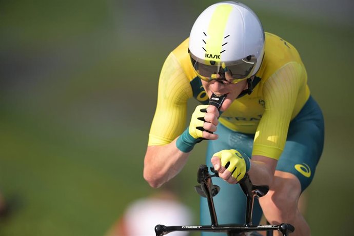 Archivo - 28 July 2021, Japan, Oyama: Australia's Rohan Dennis competes in the men's Cycling Individual Time Trial, 44.20km at Fuji International Speedway, during the Tokyo 2020 Olympic Games. Photo: Sebastian Gollnow/dpa